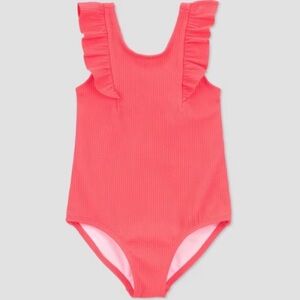Vibrant Ruffled One-Piece Swimsuit